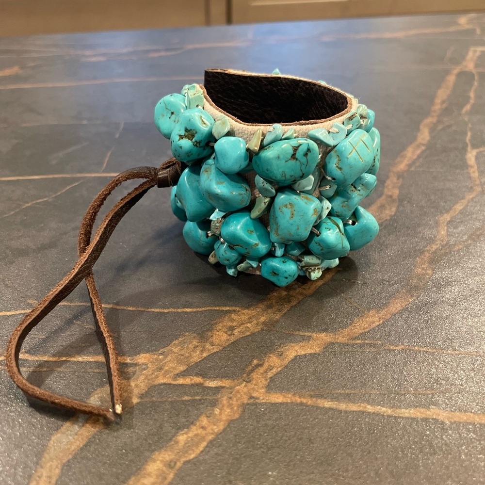 Lucky Brand Turquoise Beaded Bracelet